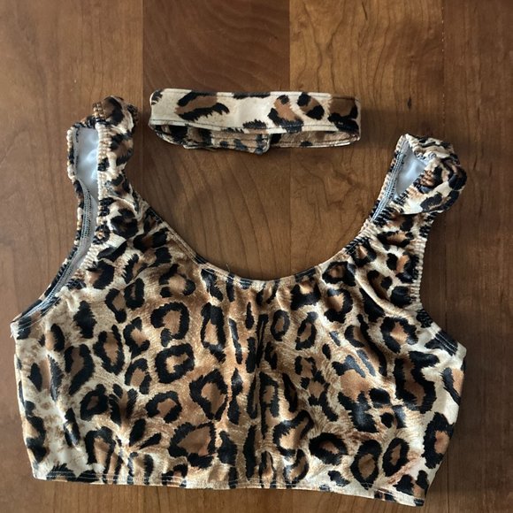 shania twain leopard catsuit costume - handmade - Picture 2 of 3